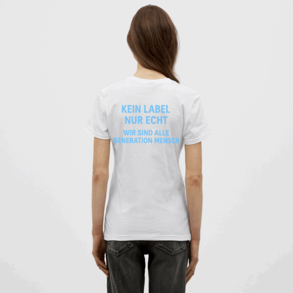 CSD Shirt – Kein Label, nur echt – Frauen T-Shirt – Bild 3